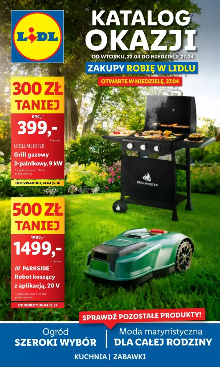 Gazetka Lidl od 22.04.2025 💰 Oszczędzaj Więcej!