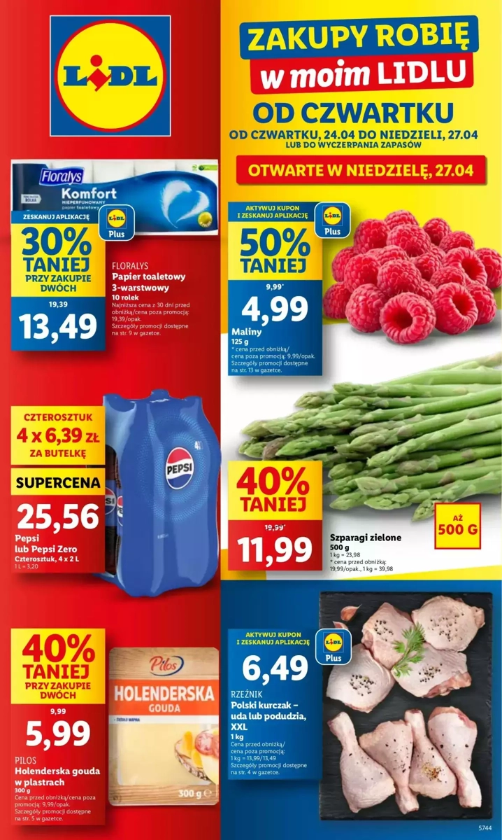 Gazetka Lidl od 24.04.2025 💰 Oszczędzaj Więcej!