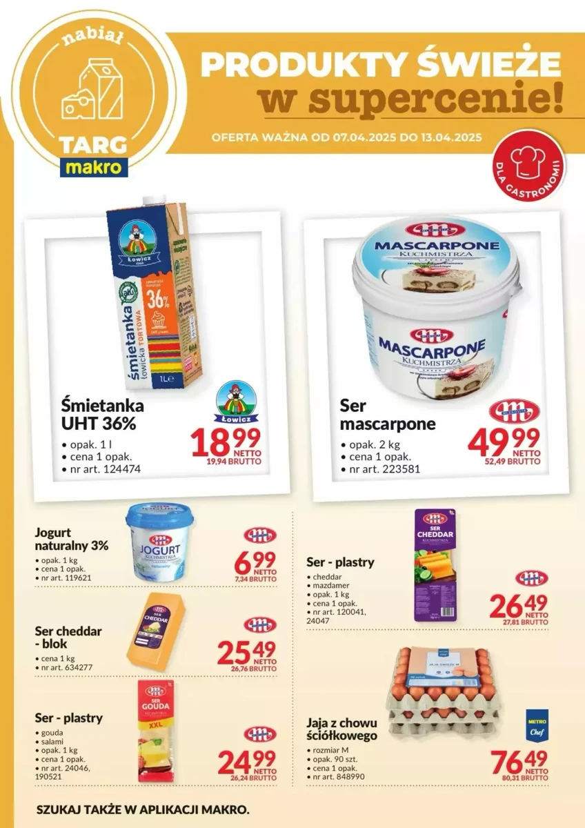 Gazetka Makro od 07.04.2025 💰 Oszczędzaj Więcej!