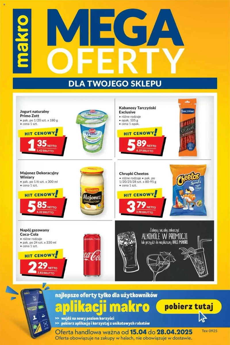 Gazetka Makro od 15.04.2025 💰 Oszczędzaj Więcej!