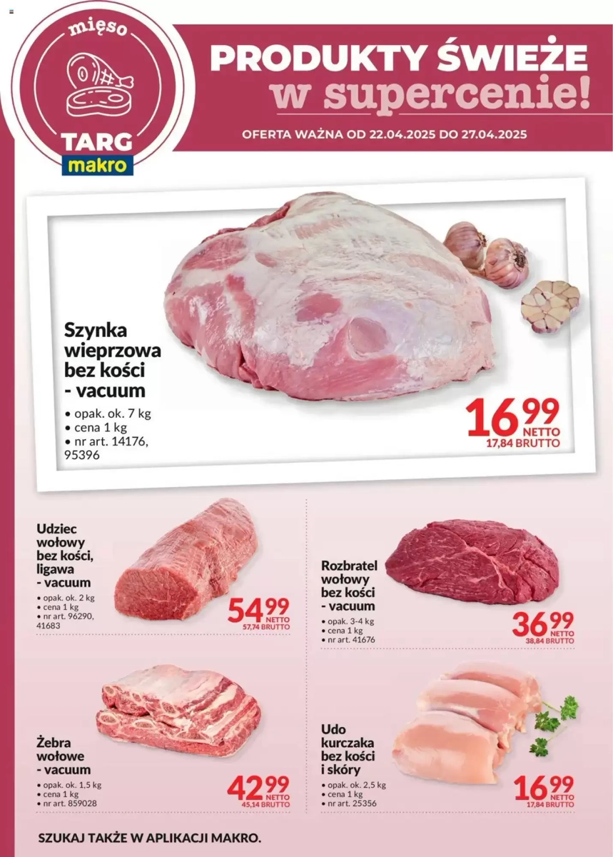 Gazetka Makro od 22.04.2025 💰 Oszczędzaj Więcej!