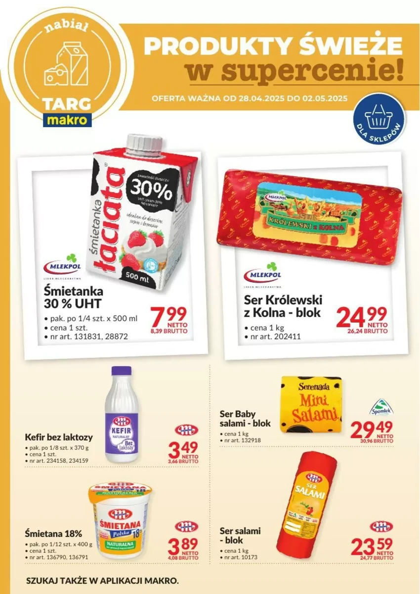 Gazetka Makro od 28.04.2025 💰 Oszczędzaj Więcej!