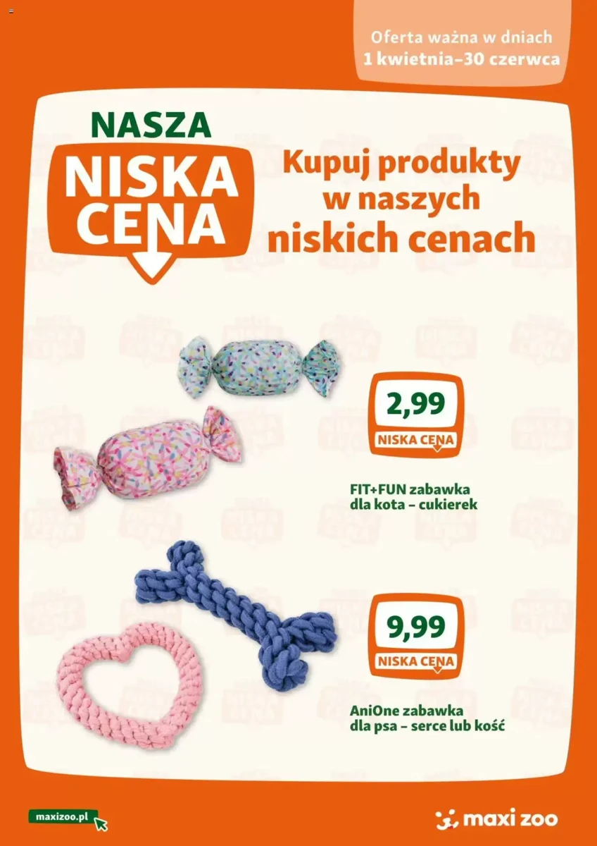 Gazetka Maxi Zoo od 01.04.2025 💰 Oszczędzaj Więcej!