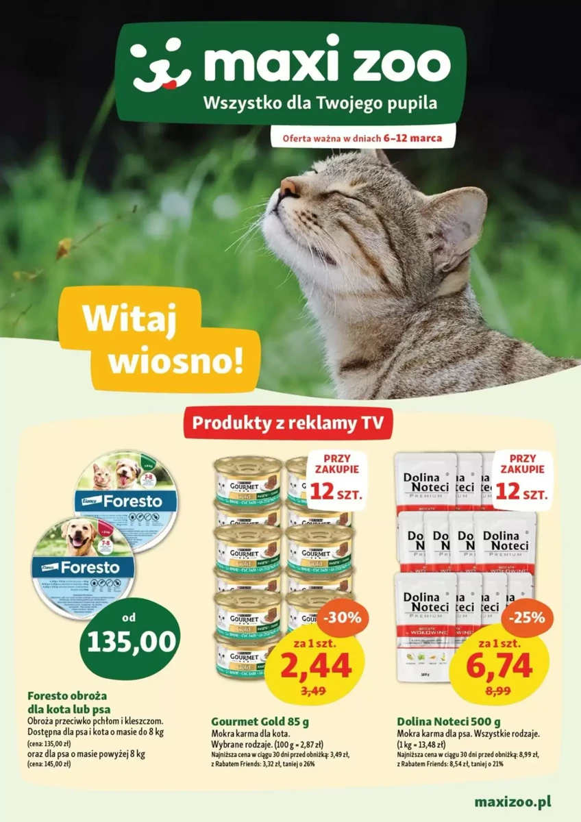 Gazetka Maxi Zoo