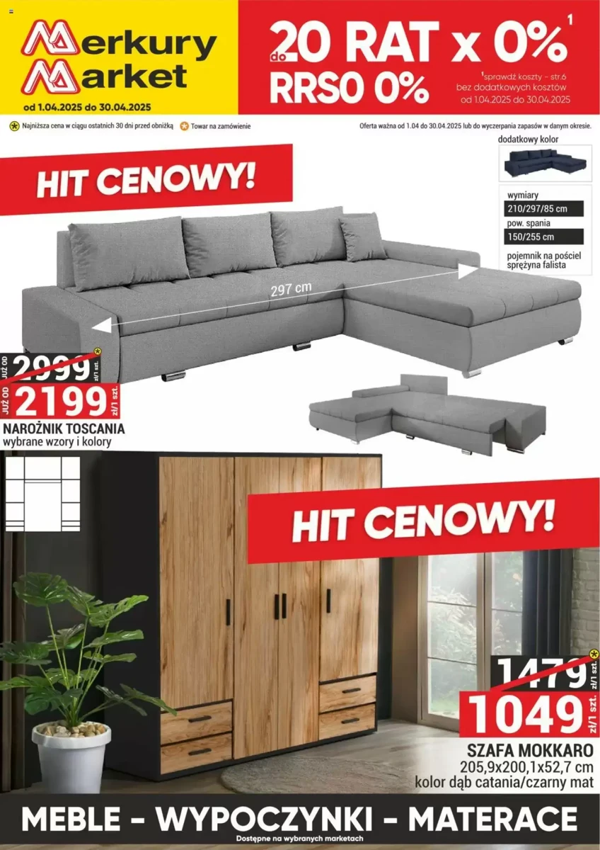 Gazetka Merkury Market od 01.04.2025 💰 Oszczędzaj Więcej!