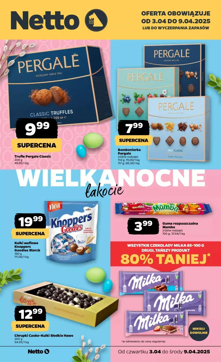 Gazetka Netto od 03.04.2025 💰 Oszczędzaj Więcej!