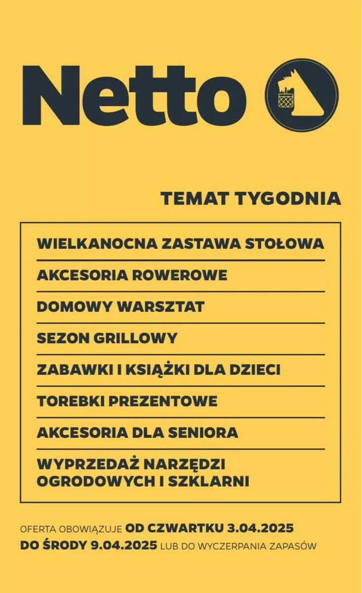 Gazetka Netto od 03.04.2025 💰 Oszczędzaj Więcej!