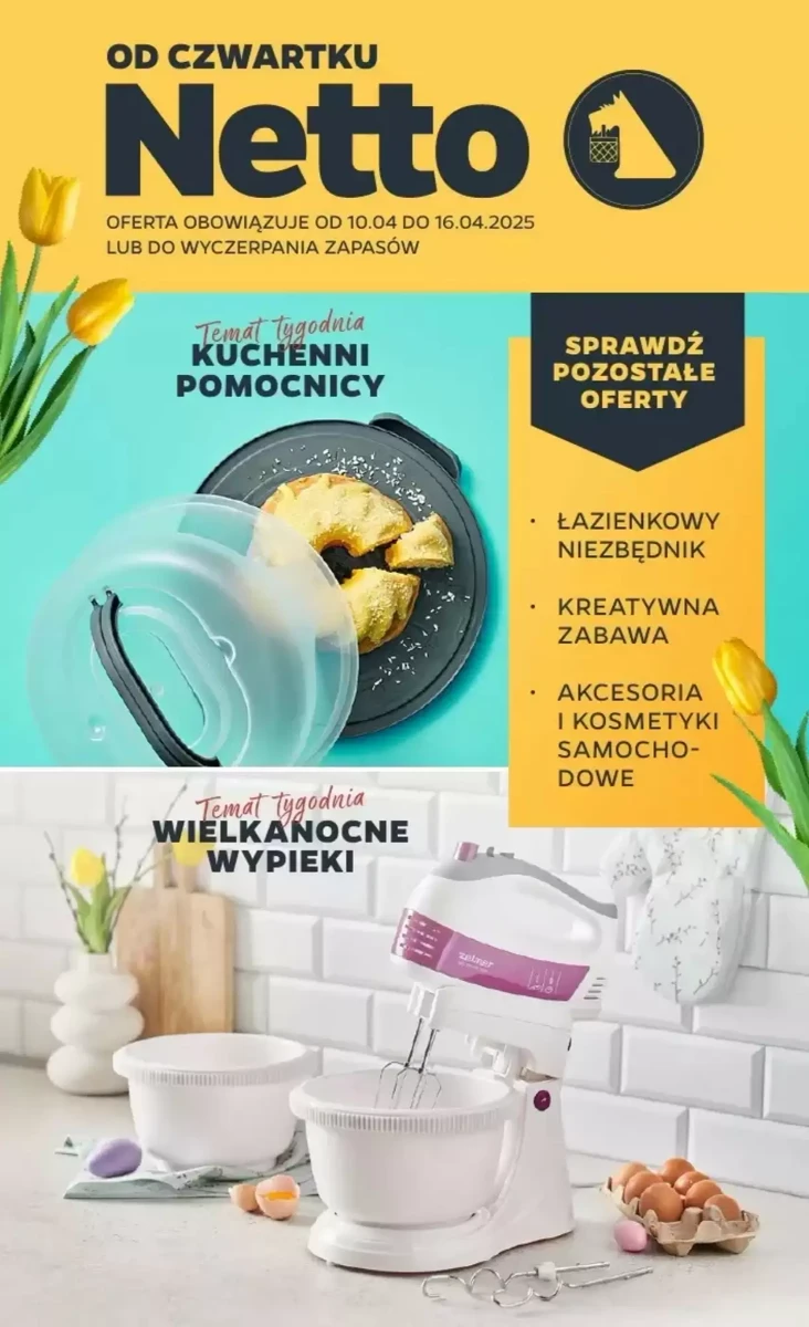 Gazetka Netto od 10.04.2025 💰 Oszczędzaj Więcej!