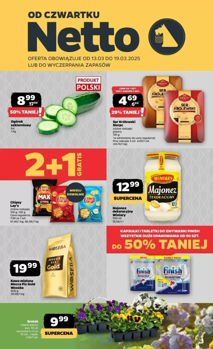 Gazetka Netto od 13.03.2025 💰 Oszczędzaj Więcej!