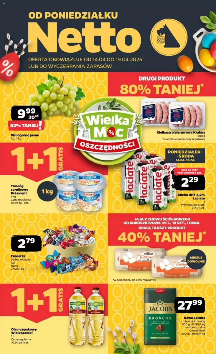 Gazetka Netto od 14.04.2025 💰 Oszczędzaj Więcej!