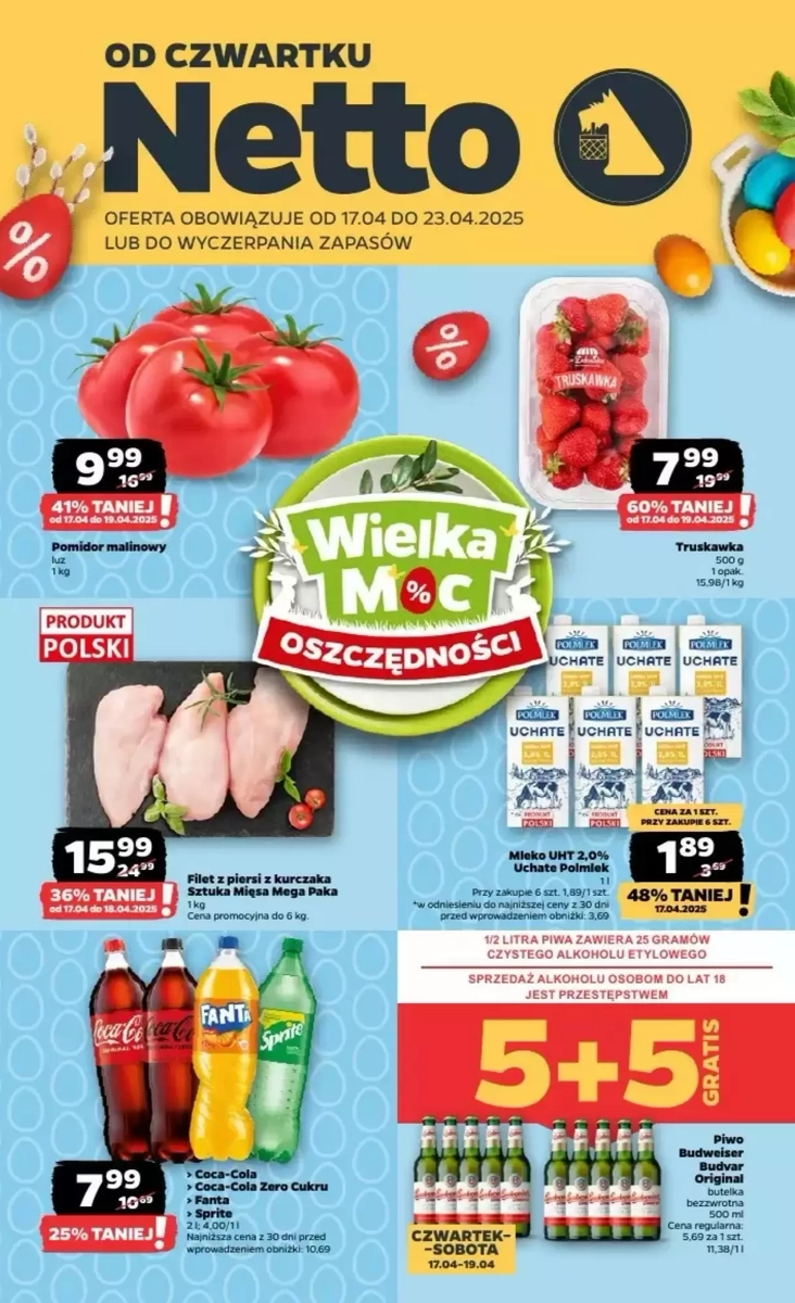 Gazetka Netto od 17.04.2025 💰 Oszczędzaj Więcej!
