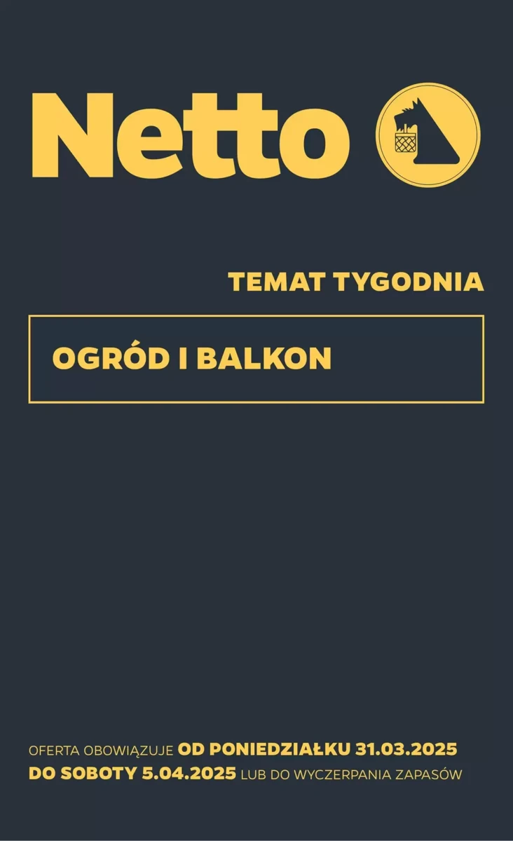 Gazetka Netto od 31.03.2025 💰 Oszczędzaj Więcej!