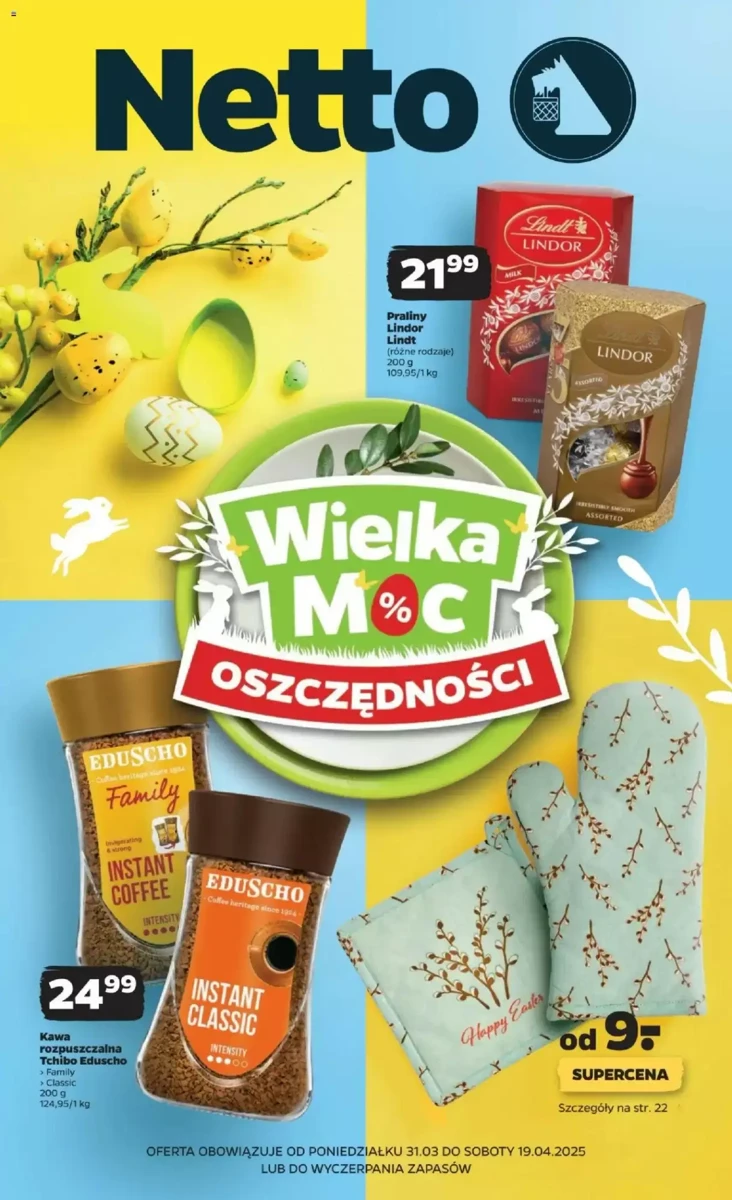 Gazetka Netto od 31.03.2025 💰 Oszczędzaj Więcej!