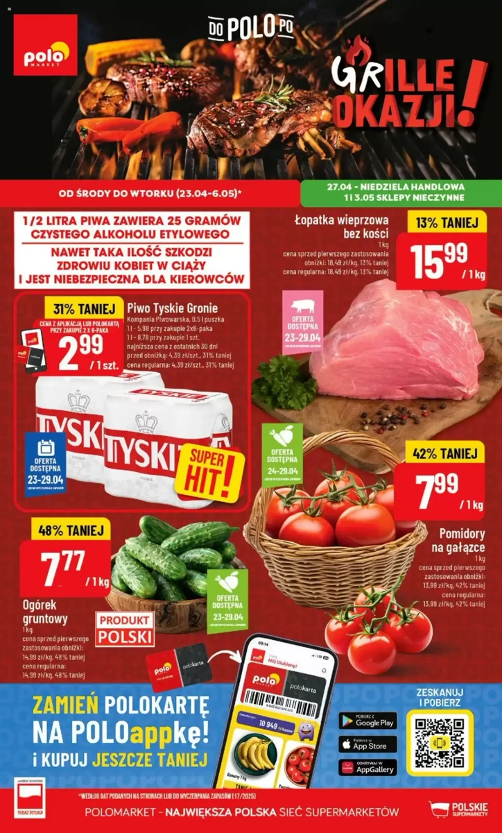 Gazetka Polomarket od 23.04.2025 💰 Oszczędzaj Więcej!