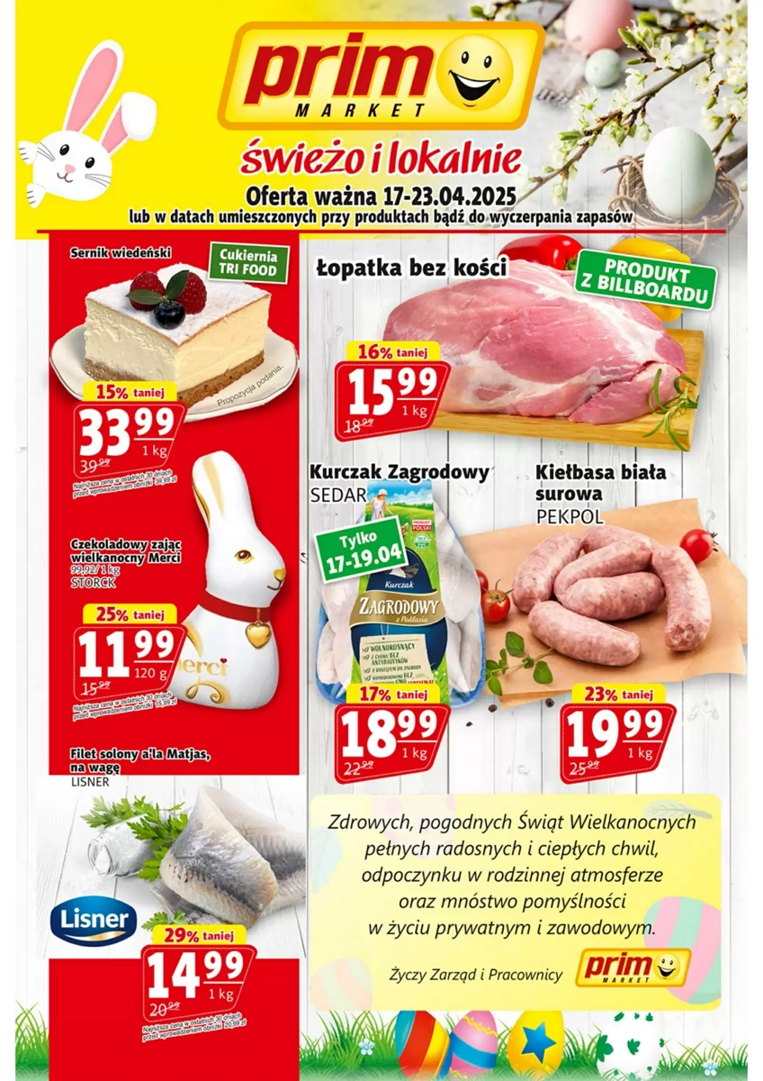 Gazetka Prim Market od 17.04.2025 💰 Oszczędzaj Więcej!