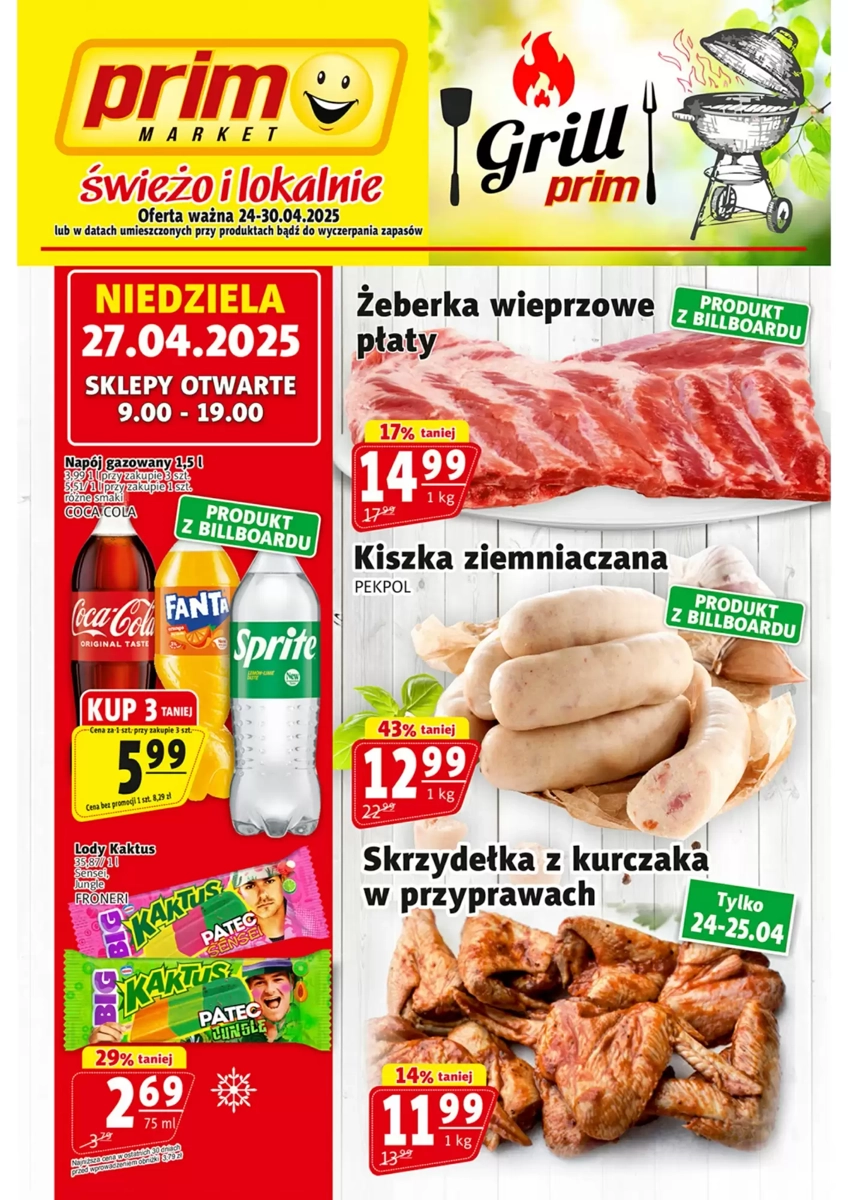 Gazetka Prim Market od 24.04.2025 💰 Oszczędzaj Więcej!