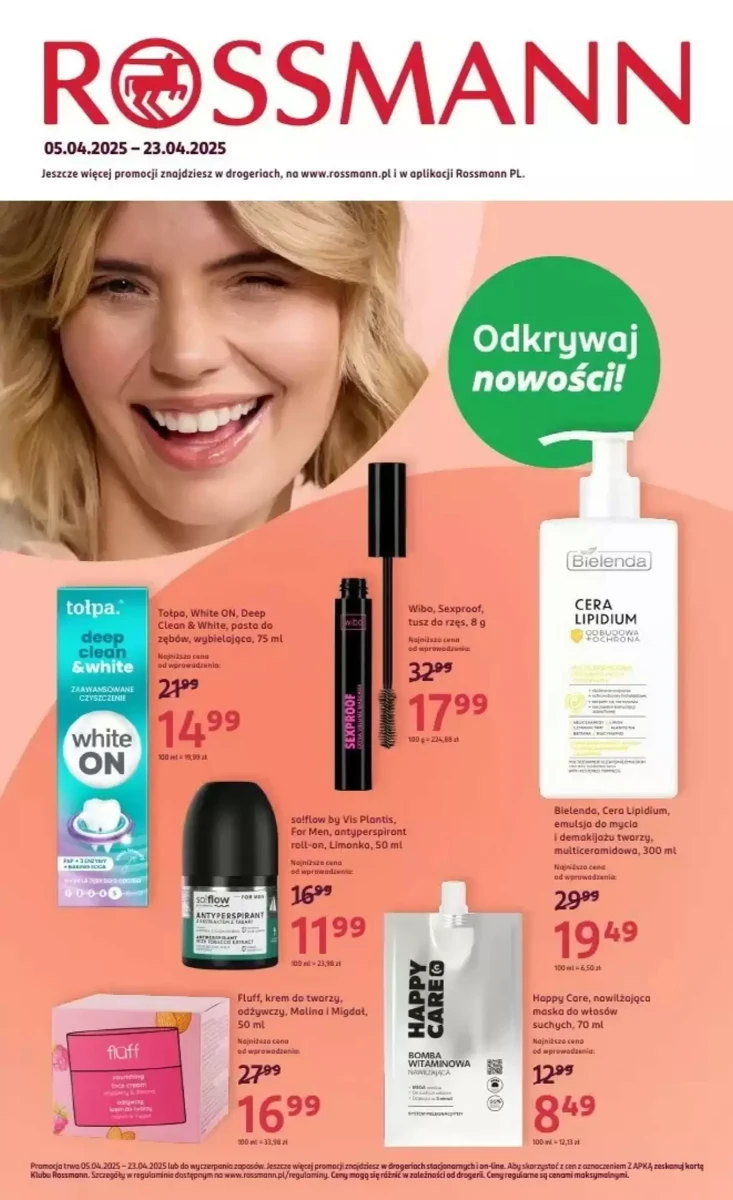Gazetka Rossmann od 05.04.2025 💰 Oszczędzaj Więcej!