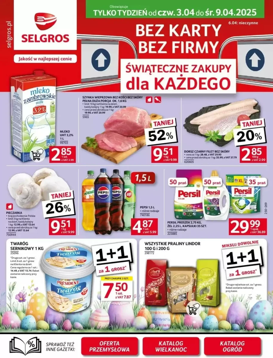Gazetka Selgros od 03.04.2025 💰 Oszczędzaj Więcej!