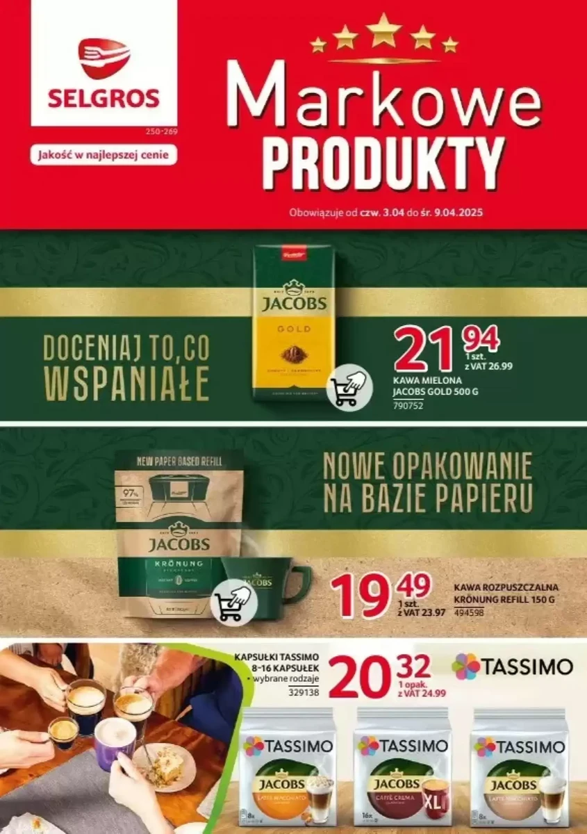 Gazetka Selgros od 03.04.2025 💰 Oszczędzaj Więcej!