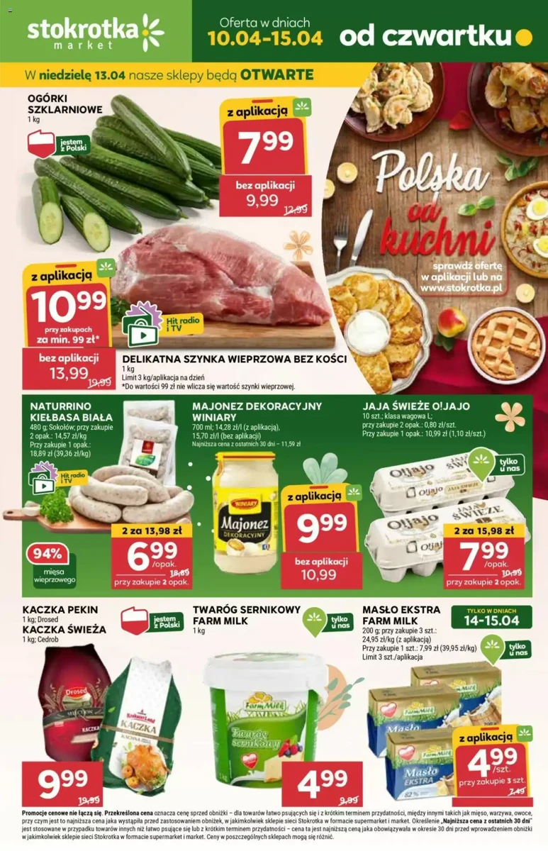 Gazetka Stokrotka od 10.04.2025 💰 Oszczędzaj Więcej!