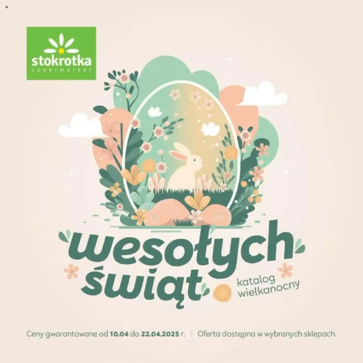 Gazetka Stokrotka od 10.04.2025 💰 Oszczędzaj Więcej!