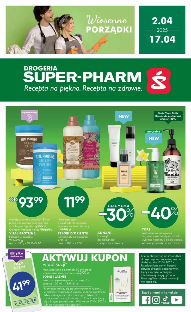 Gazetka Superpharm od 02.04.2025 💰 Oszczędzaj Więcej!