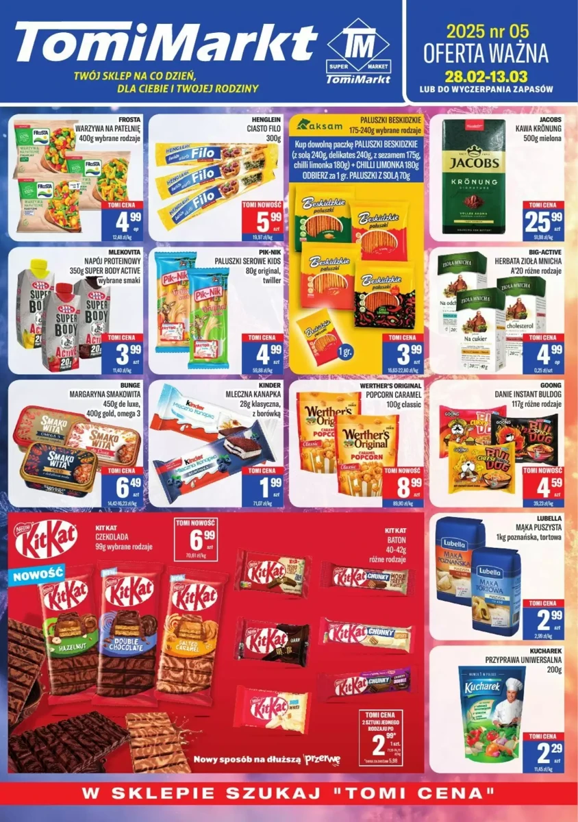 Gazetka Tomimarkt od 28.02.2025 💰 Oszczędzaj Więcej!