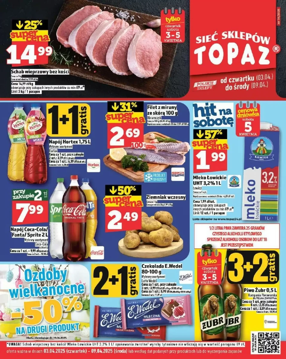 Gazetka Topaz od 03.04.2025 💰 Oszczędzaj Więcej!
