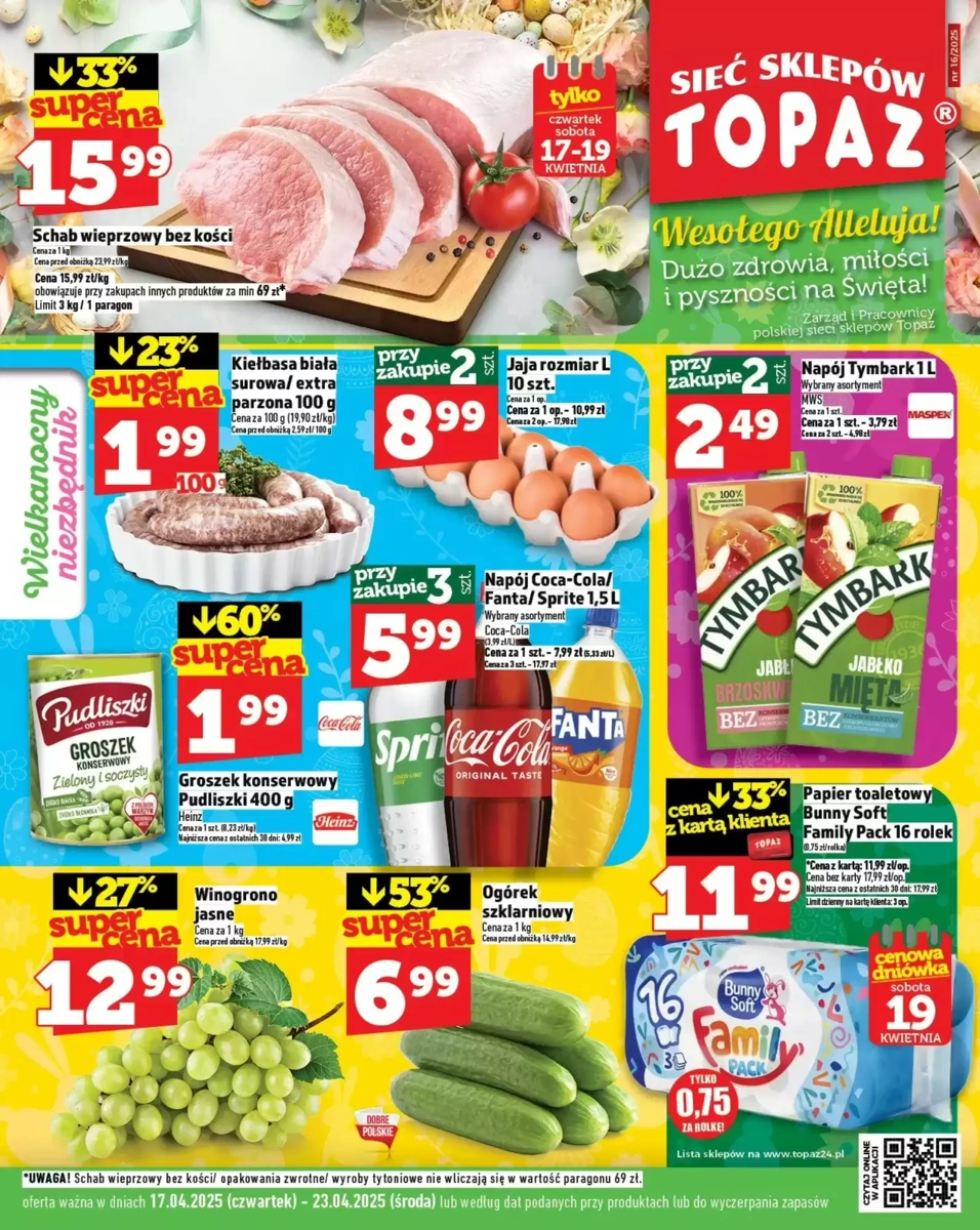 Gazetka Topaz od 17.04.2025 💰 Oszczędzaj Więcej!