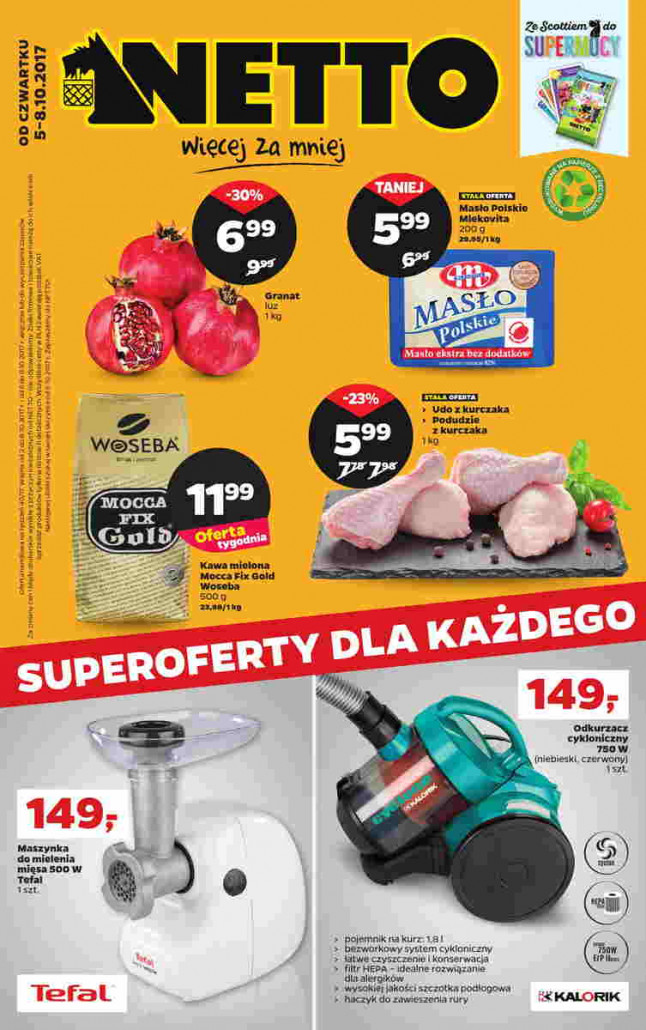 Netto gazetka od 05.10.2017 do 08.10.2017