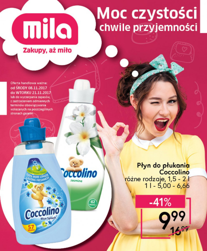 Mila gazetka od 08.11.2017 do 21.11.2017